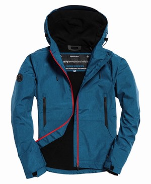 Superdry Arctic Elite SD-Windcheater Férfi Kabát Kék | LQZFH4607